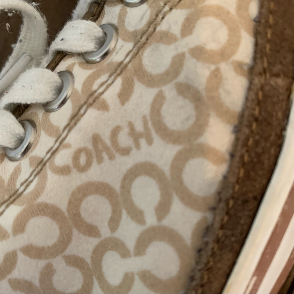 Coach Edith Canvas Sneakers - Picture 9 of 14